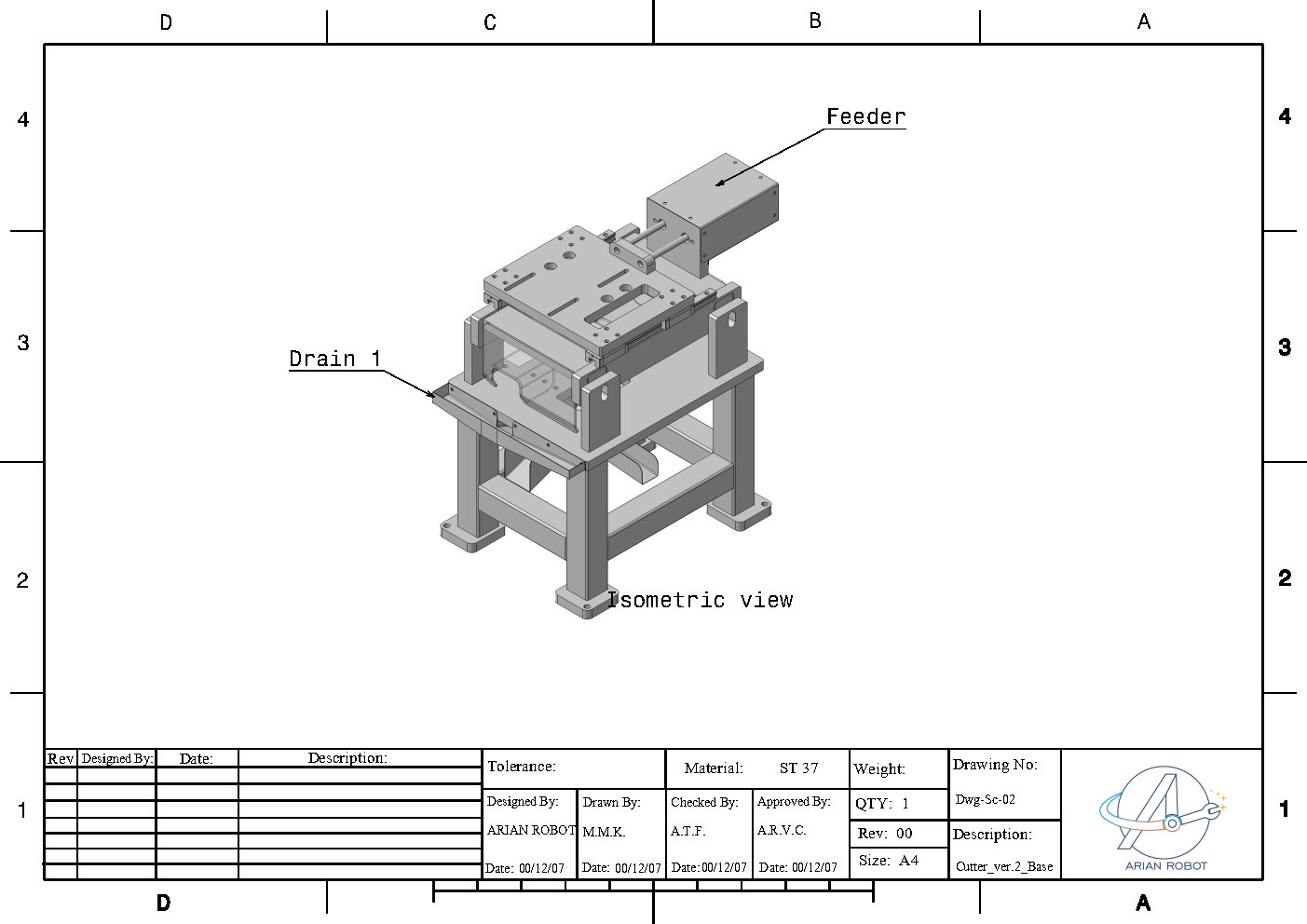 Metal cutting machine